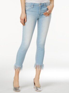 Joe's Jeans Womens Charlie Mid-Rise Light Wash Skinny Jeans